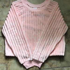 Faux fur pullover😍